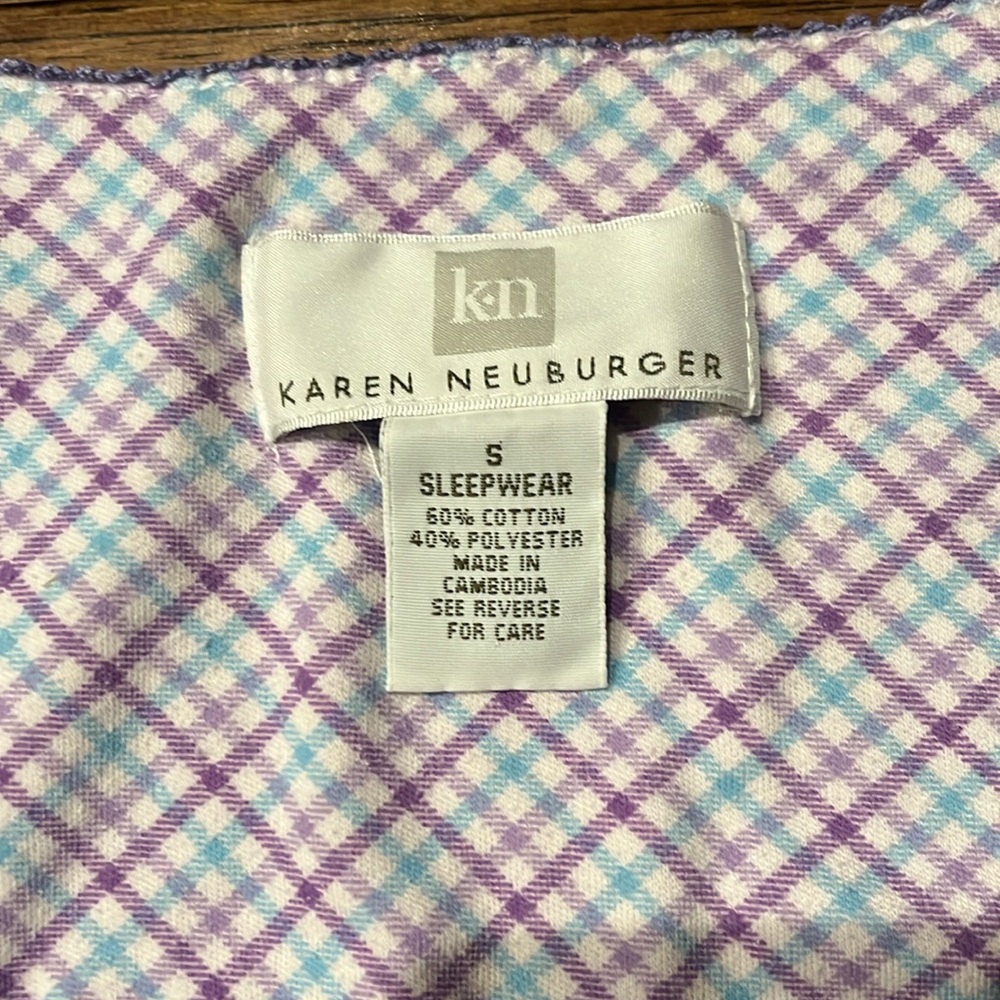 KAREN NEUBURGER Purple Floral Pajamas - Picture 2 of 7